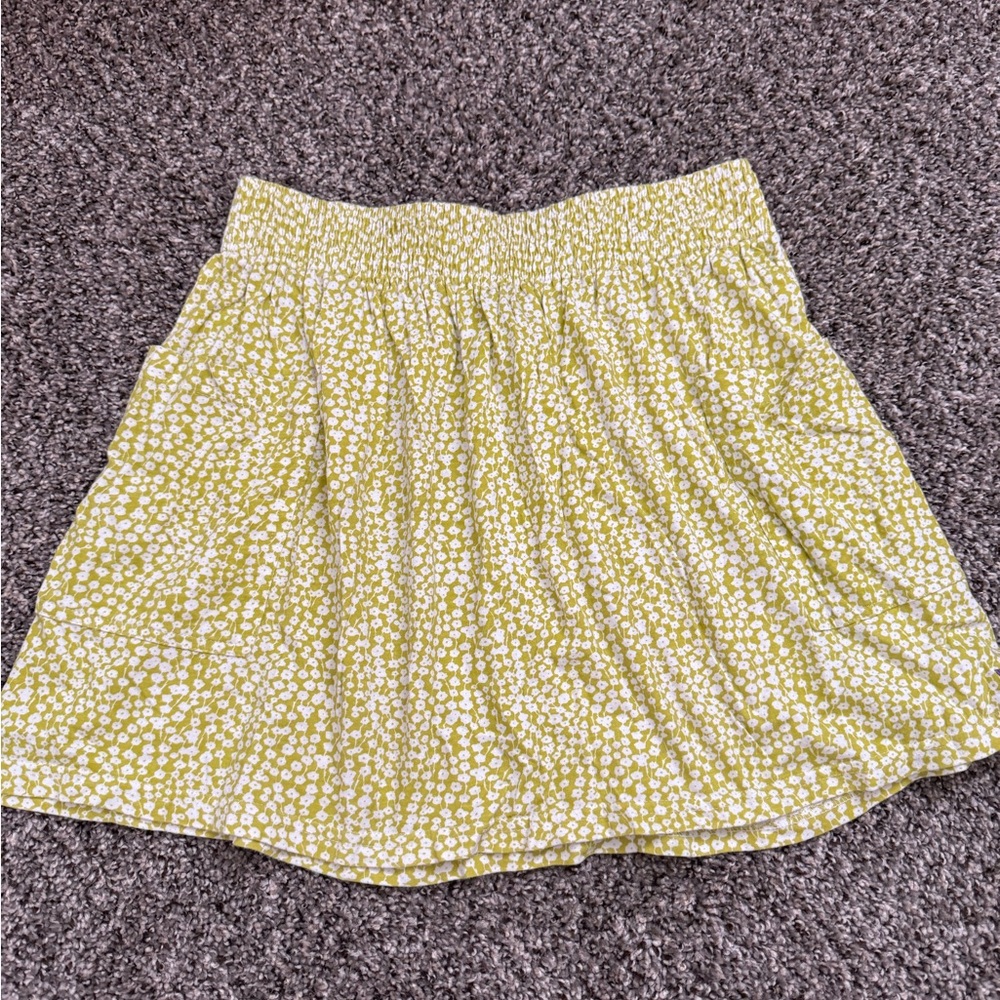 Billabong Yellow Floral Women's Skirt